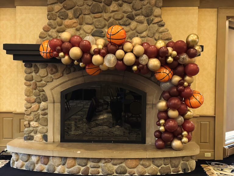 Basketball Garland