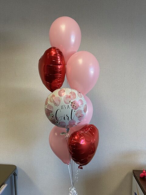 Bouquet of 7 - Latex and Mylar Balloons