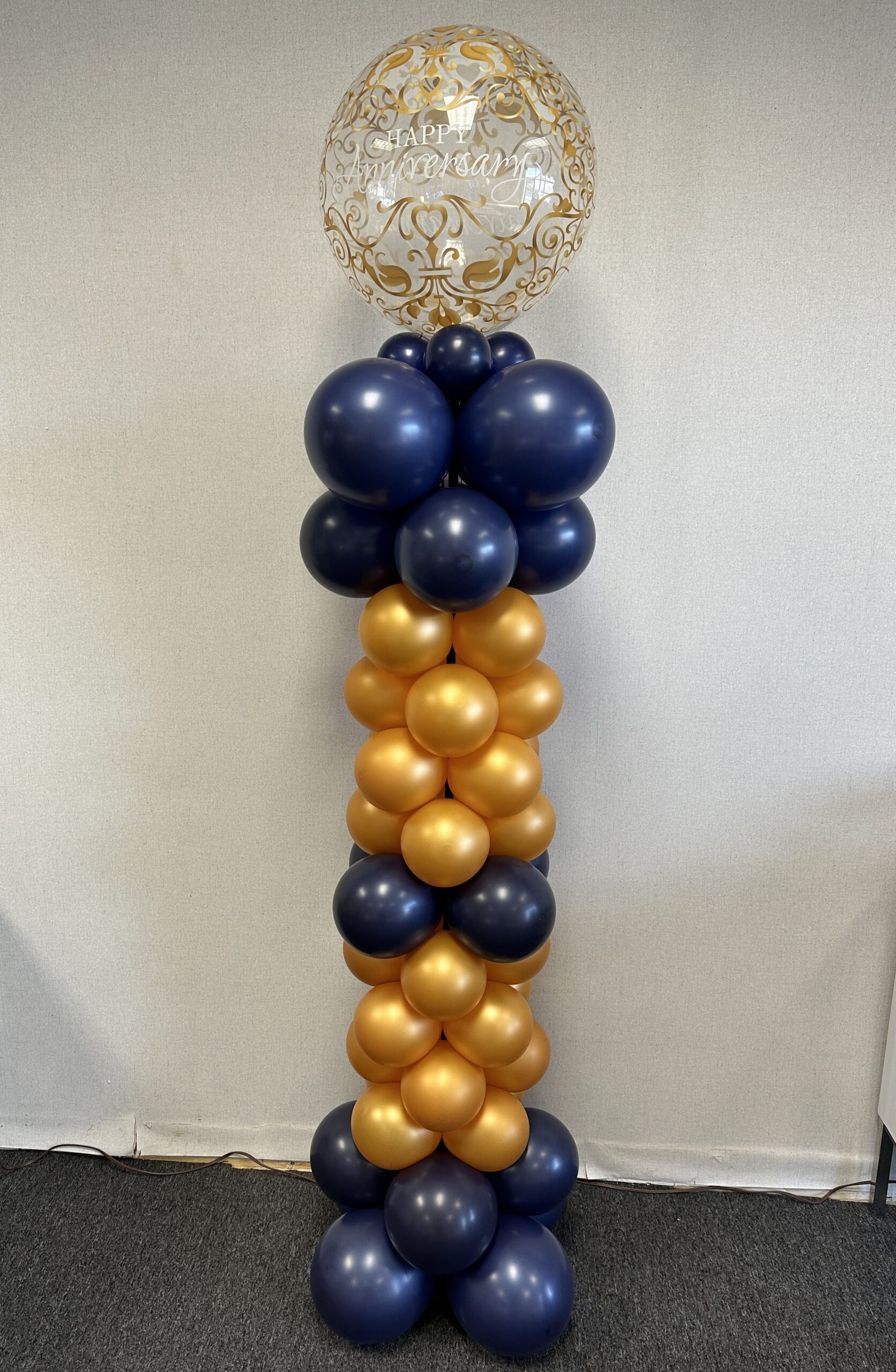 Anniversary Color Blocked Column